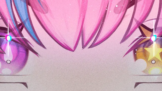 VTuber eye banner from Lynniia's VGen portfolio
