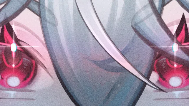 VTuber eye banner illustration from Lynniia's VGen portfolio